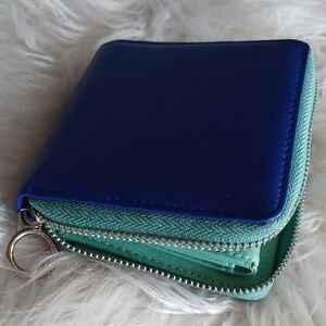 Urban  Outfitters Blue and Green Wallet